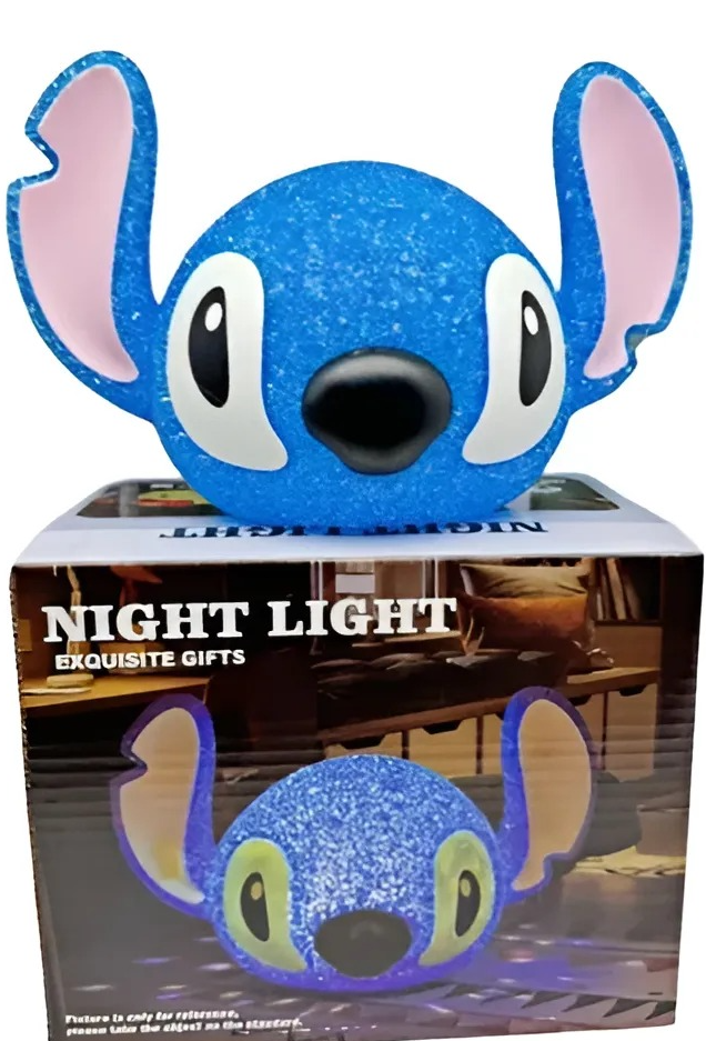 Miniatura 4 de Lampara Luz De Noche Mesa Stitch 3d